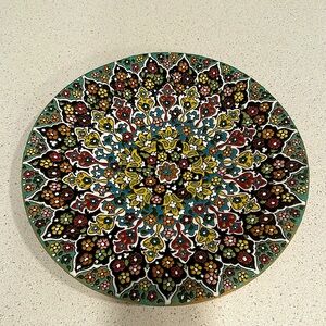 Beautiful ceramic plate unique